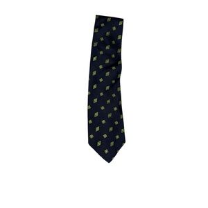 Hugo Boss Silk Navy Blue Tie Made in Italy Classic Menswear